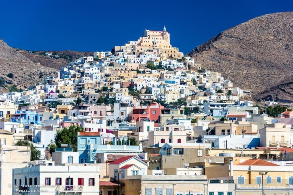 Ano Syros Marvellous Oven Apartment Exterior foto