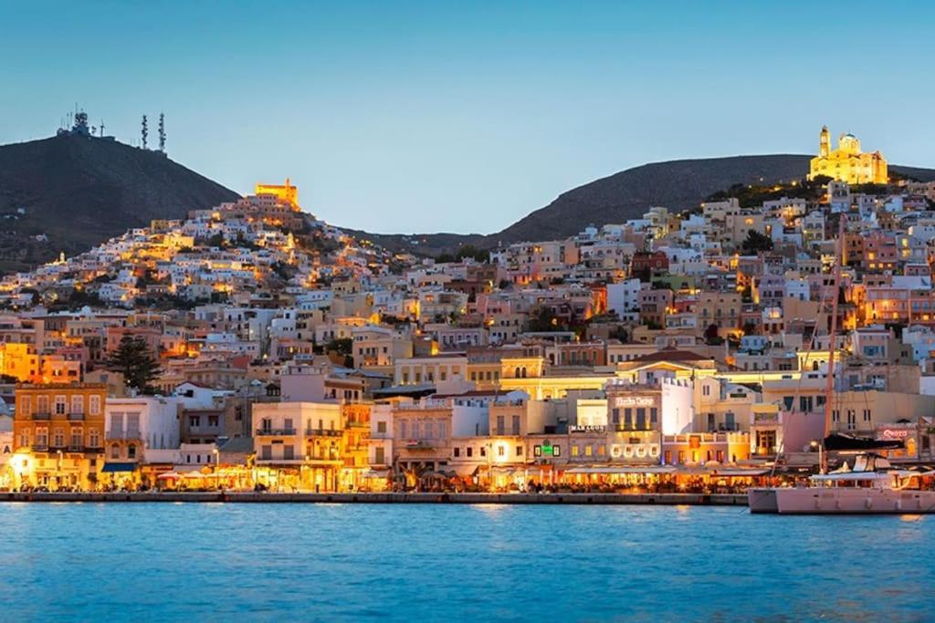 Ano Syros Marvellous Oven Apartment Exterior foto